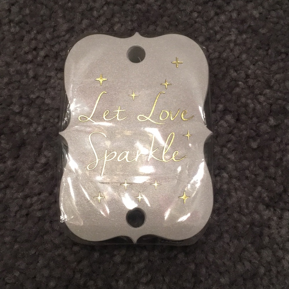 Never opened sparkler tags